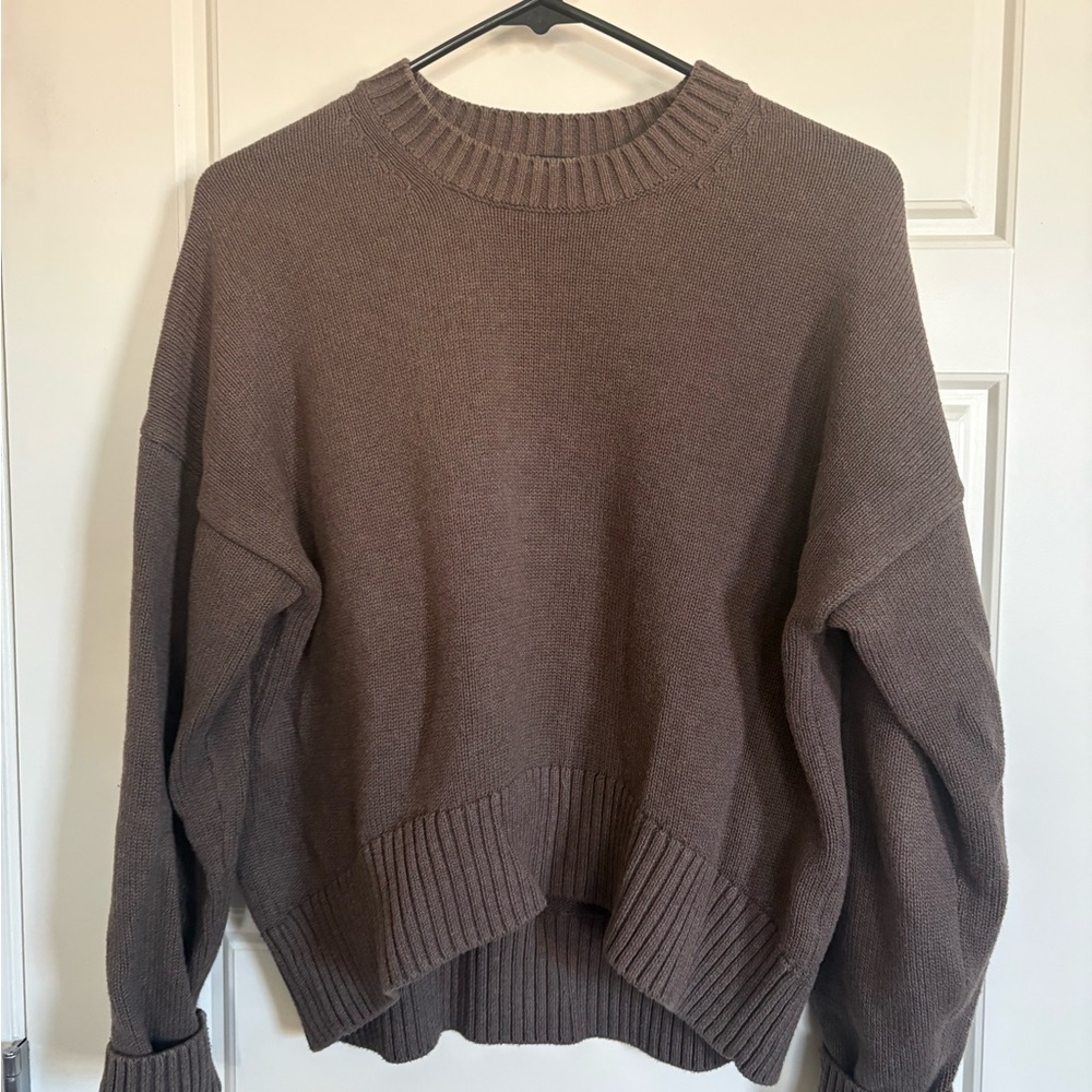 Quince XS Brown Women's Sweater